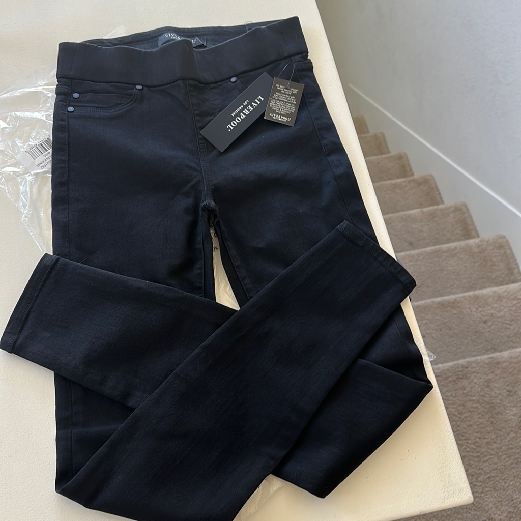 New Liverpool Los Angeles Black Skinny Jeans